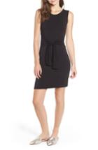 Women's Amour Vert Tie Waist Body-con Dress - Black