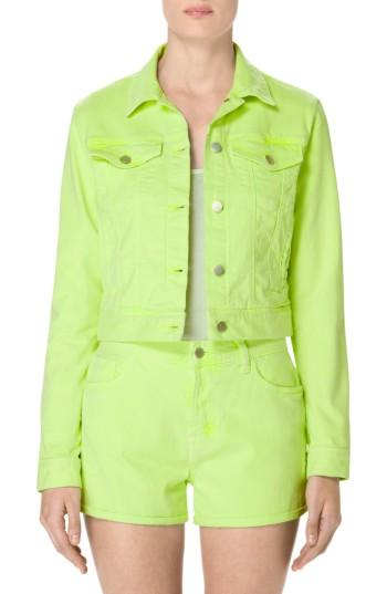 Women's J Brand Sun Harlow Shrunken Denim Jacket