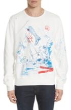 Men's Burberry Graphic Sweatshirt - White