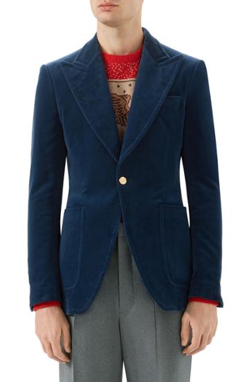 Men's Gucci Velvet Jacket