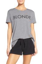 Women's Brunette The Ryan - Blonde Lounge Tee /small - Grey