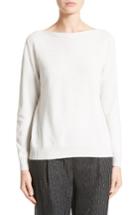 Women's Fabiana Filippi Wool, Silk & Cashmere Sweater Us / 42 It - White