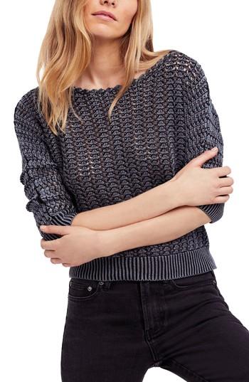 Women's Free People Boomerang Sweater - Black