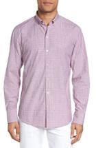 Men's Zachary Prell Balestier Trim Fit Plaid Sport Shirt