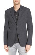 Men's John Varvatos Star Usa Thompson Four-button Convertible Collar Sport Coat