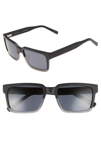 Men's Ted Baker London 56mm Polarized Rectangular Sunglasses -