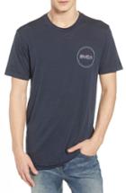 Men's Rvca Tri-motors Burnout T-shirt - Grey