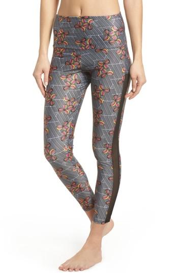 Women's Onzie Side Runner High Waist Leggings - Purple