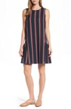 Women's Halogen Flounce Back Shift Dress, Size - Blue