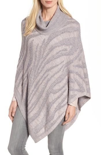 Women's Nic+zoe Playful Poncho - Pink