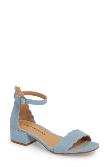 Women's Lucky Brand Norreys Sandal M - Blue