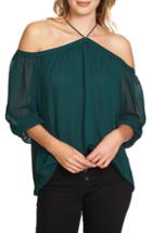 Women's Vince Camuto Flowy Utility Blouse - Pink