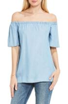 Women's Two By Vince Camuto Off The Shoulder Chambray Top