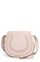 Chloe 'marcie - Medium' Leather Crossbody Bag - White