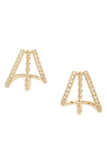 Women's Dana Rebecca Designs Poppy Rae Diamond 3-row Stud Earrings