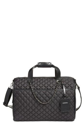 Like Dreams Mara Quilted Duffel Bag - Black