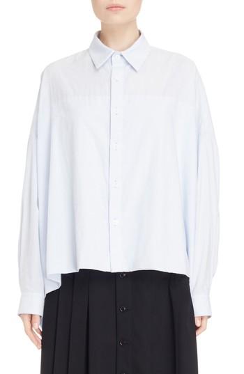 Women's Y's By Yohji Yamamoto Oversize Blouse - Blue