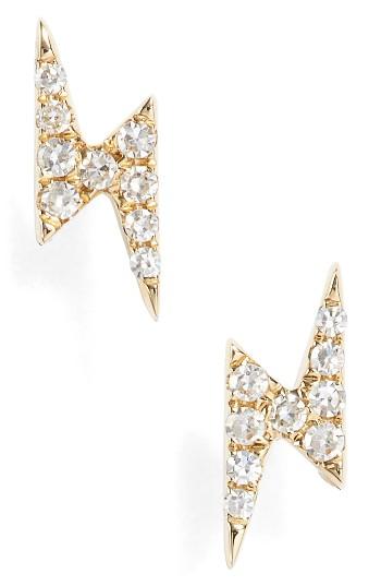 Women's Ef Collection Diamond Stud Earrings