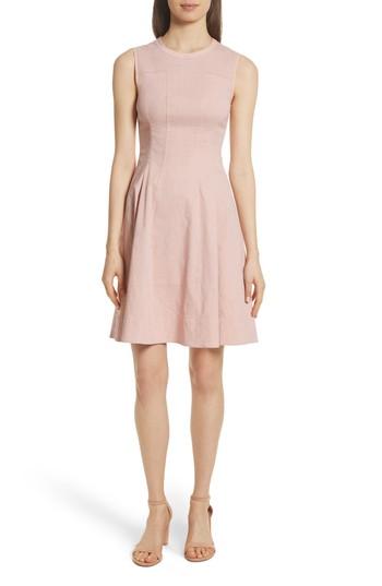 Women's Theory Modern Tea Dress - Pink