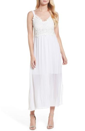 Women's French Coonection Posy Lace Midi Dress