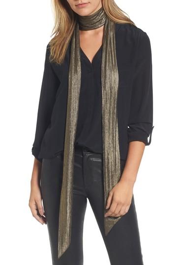 Women's Halogen Lame Skinny Scarf