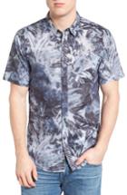 Men's Billabong Tropics Print Woven Shirt - Blue