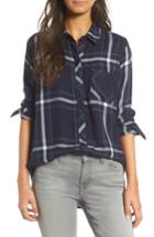 Women's Rails Hunter Plaid Shirt, Size - Blue