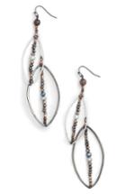 Women's Nakamol Design Long Layered Drop Earrings
