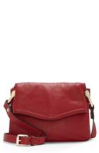 Vince Camuto Clem Leather Crossbody Bag - Red
