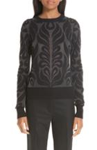 Women's Partow Intarsia Knit Wool Sweater