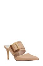 Women's Nine West Mariterase Buckle Mule M - Beige