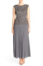 Women's Pisarro Nights Embellished Mock Two-piece Gown