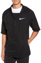 Men's Nike Runnning Flex Short Sleeve Anorak - Grey