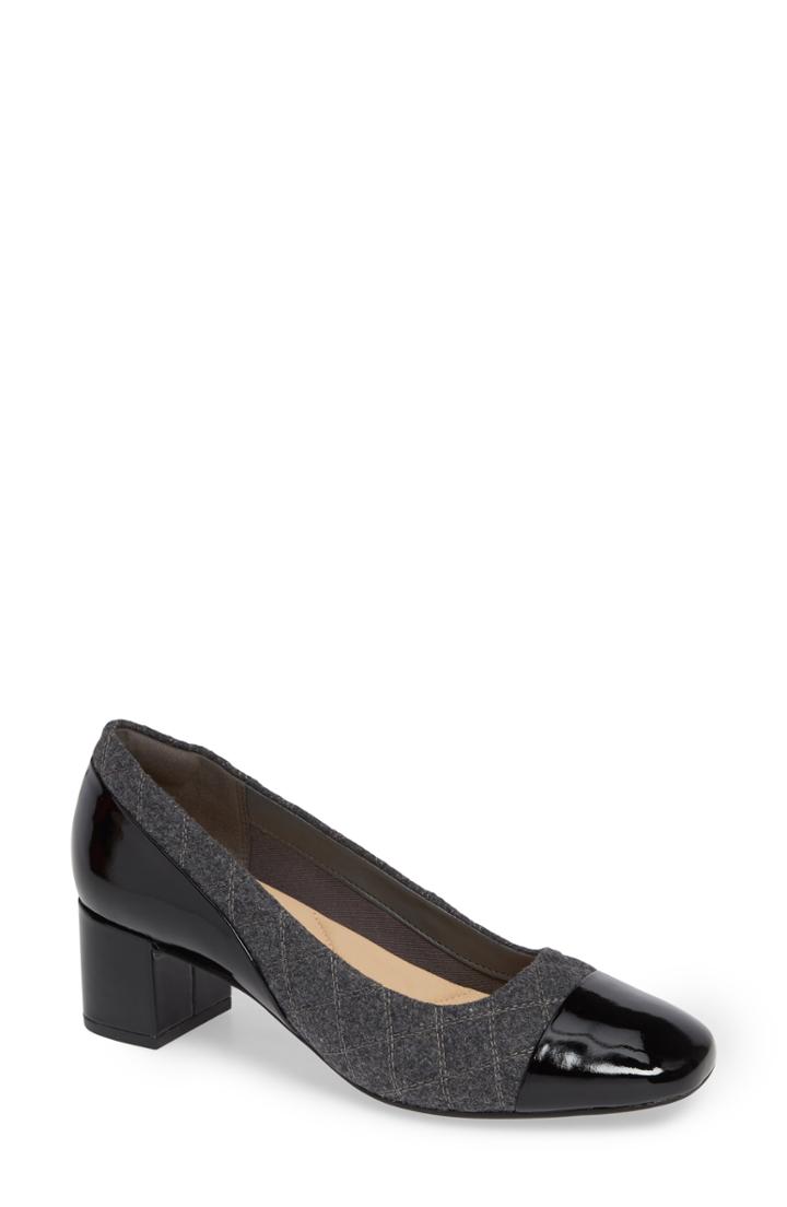 Women's Clarks Tealia Sera Pump M - Grey