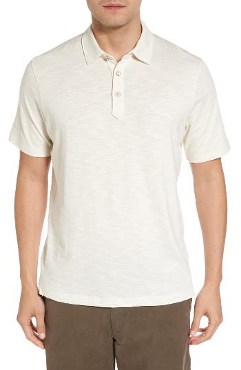 Men's Tommy Bahama 'portside Player Spectator' Regular Pima Cotton Polo - White