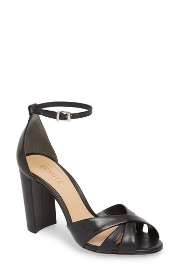 Women's Schutz Alzira Sandal M - Black