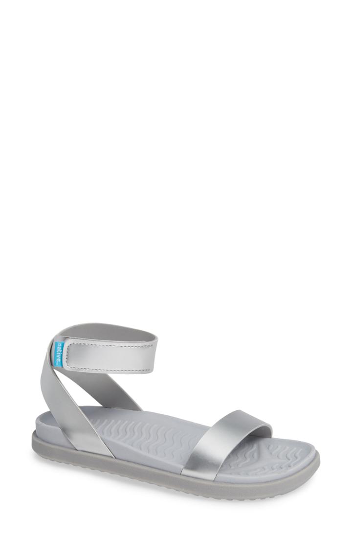 Women's Native Shoes Juliet Vegan Sandal M - Metallic