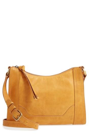 Frye Melissa Leather Crossbody Bag - Metallic