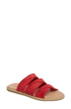 Women's Caslon Cooper Slide Sandal M - Red