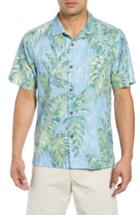 Men's Tommy Bahama Garden Of Hope & Courage Camp Shirt - Green