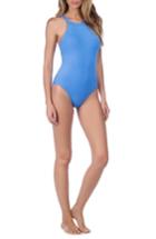 Women's La Blanca Deco Studded One-piece Swimsuit - Blue