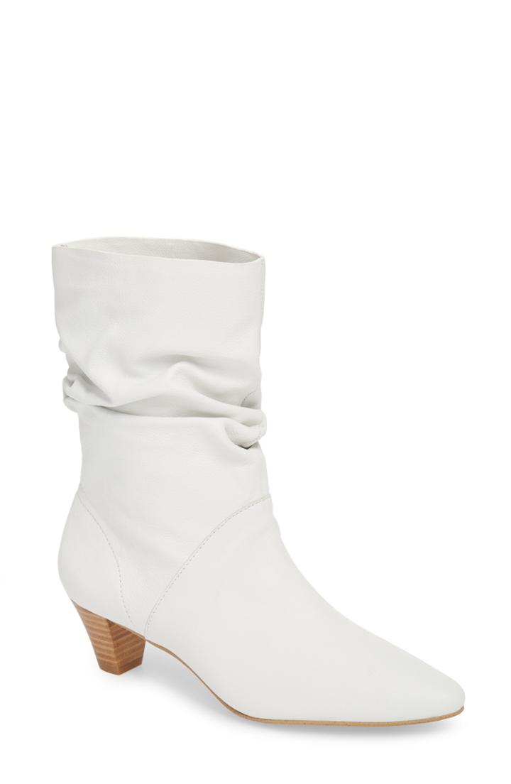 Women's Splendid Nica Slouchy Boot .5 M - White