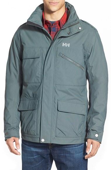 Men's Helly Hansen 'universal' Moto Rain Jacket - Grey