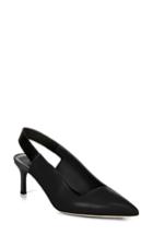 Women's Via Spiga Blake Slingback Pump M - Black