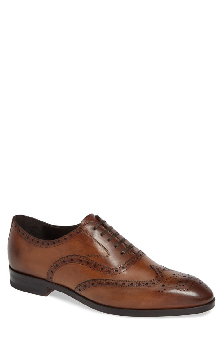 Men's Monte Rosso Basel Wingtip .5 M - Brown