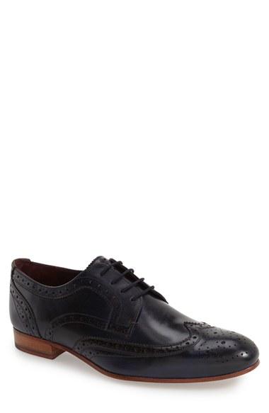 Men's Ted Baker London 'gryene' Wingtip Oxford M - Blue