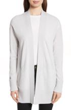 Women's Theory Relaxed Cashmere Cardigan, Size - Grey