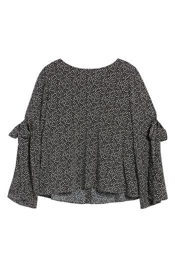 Women's Velvet By Graham & Spencer Printed Tie-sleeve Blouse