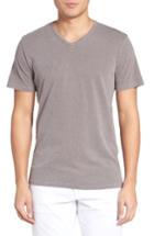 Men's Velvet By Graham & Spencer Stan Cotton & Linen T-shirt - Green