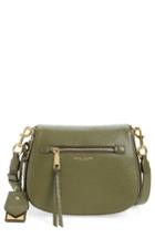 Marc Jacobs Recruit Nomad Pebbled Leather Crossbody Bag - Green